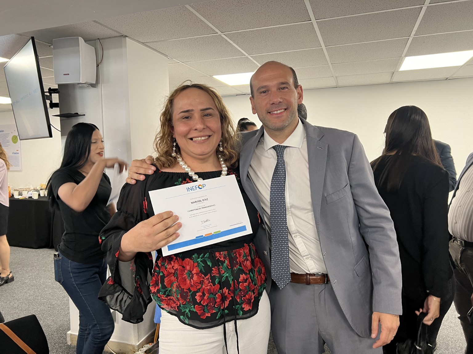 Tercer momento de la jornada de formación e inclusión en INEFOP